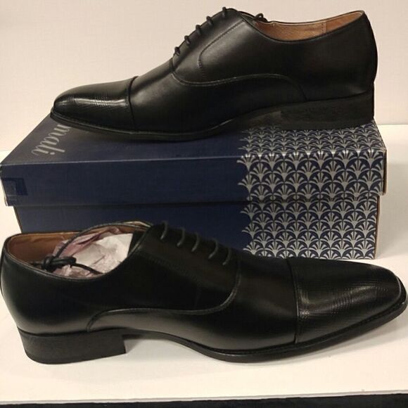 MEN\'S AMALI OXFORD W/ HOUNDSTOOTH CAP TOE
